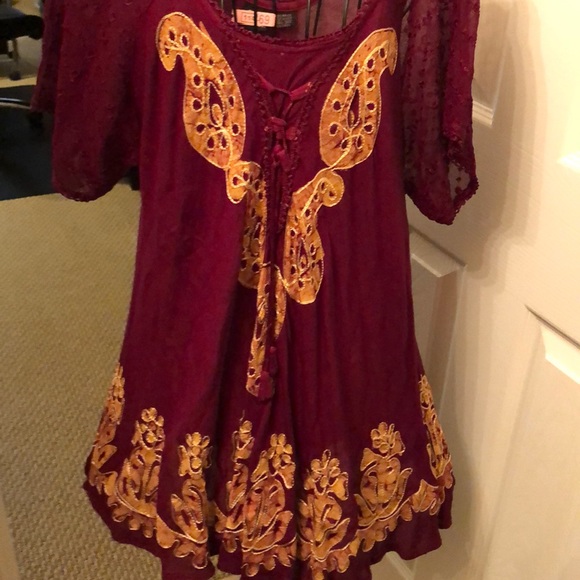 Boho shirt , blouse , tunic - Picture 1 of 6